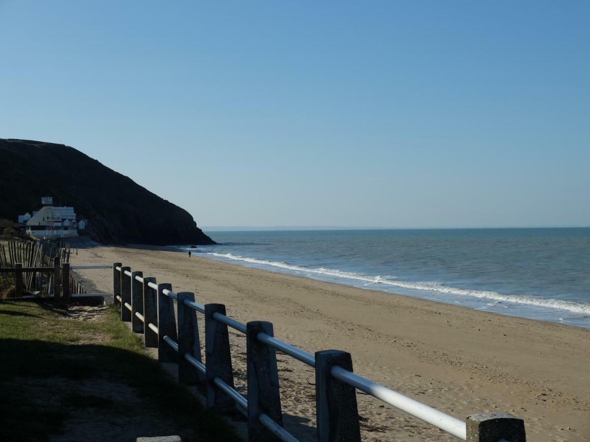 Baie Mt St Michel , Jullouville , Villa Caprice Rdc , 50 M Mer ,7 Pers , Pres Plage Dday Buitenkant foto